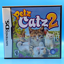 Petz Catz 2 Nintendo Ds Game Complete W Case Manual Ubisoft E 2007 Petz Catz 2 Nintendo Ds Game Complete W Case Manual Ubisoft E 2007