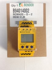 BENDER RCM420-D-2 Residual Current Monitor 12...