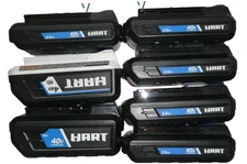 HART  40V 4/2.5 AH LITHIUM ION RECHARGEABLE BATTERY -FOR PARTS-HP-5