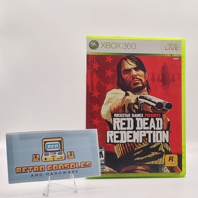 Red Dead Redemption (Xbox 360) White Label CIB COMPLETE with MAP & TESTED