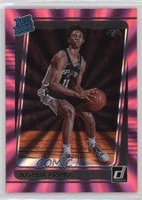 2021-22 Panini Donruss Rated Rookie Holo Pink Laser Joshua Primo #212 oh4