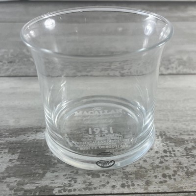 Macallan Whiskey Round  Shot Glass