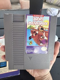 Nintendo NES Game Mickey Mousecapade CIB Complete In Box 