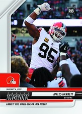 2025-26 Panini Instant NFL #396 Myles Garrett Cleveland Browns PRESALE