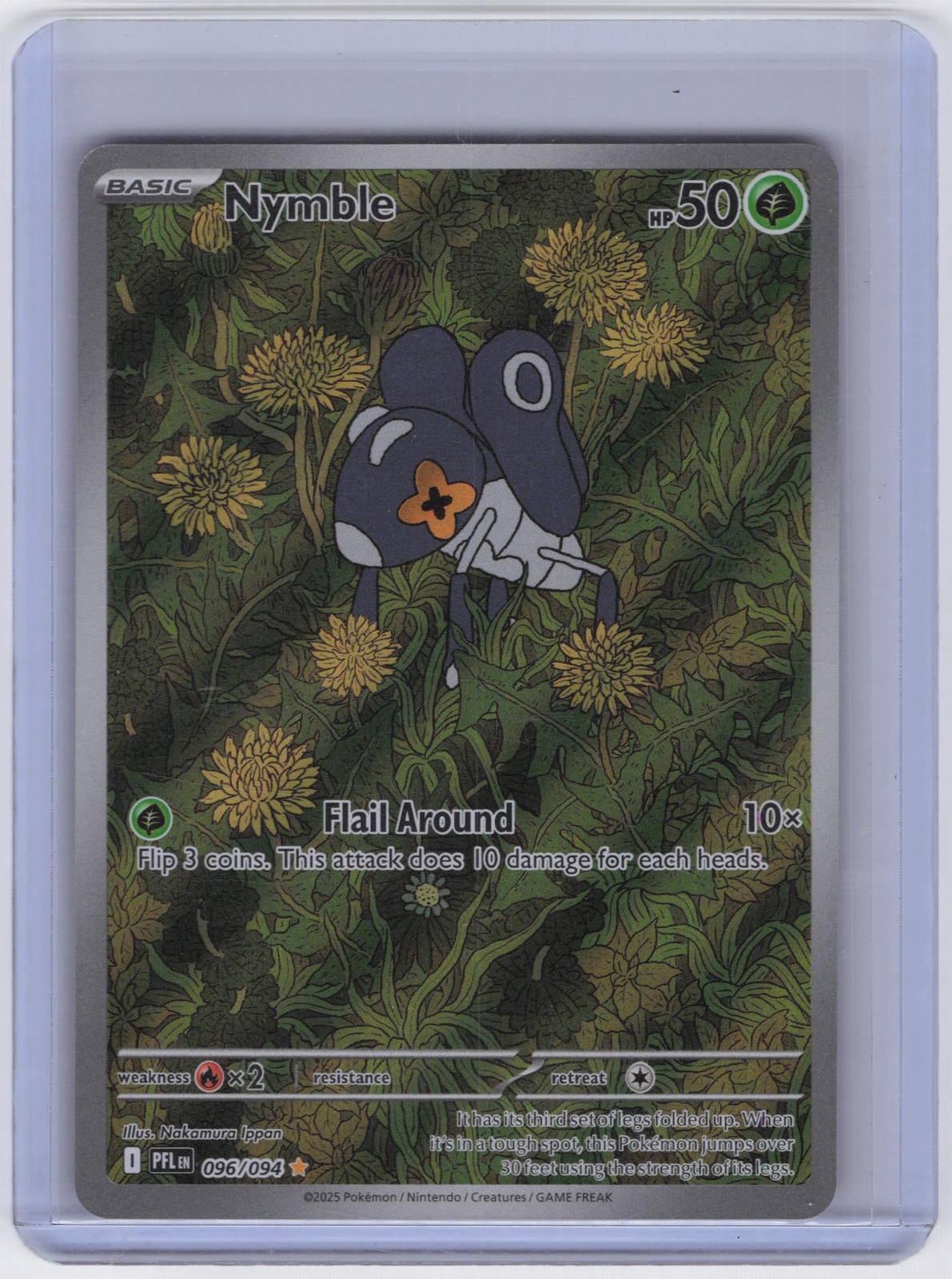 Nymble - Illustration Rare ME02: Phantasmal Flames 096/094 NM