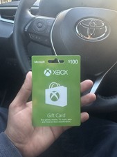Xbox Live Us Gift Card $100 (PHYSICAL DELIVERY)