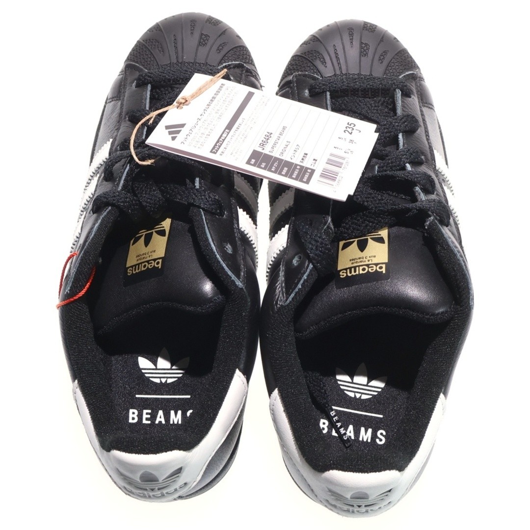 adidas XBEAMS SUPERSTAR Beams Low-cut Sneakers Black Women US5.5 23.5cm Used cac thumbnail 4