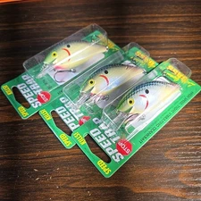 3 LUHR-JENSEN Speed Trap - 1/4oz Tennessee Shad RARE!