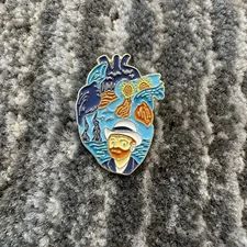 Anatomical Heart Enamel Pin Van Gogh Painter  Organs Backpack Hat Brooch New