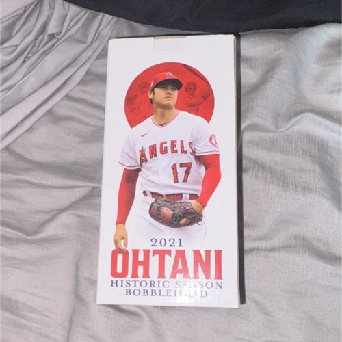 Ohtani Historic Season 2021 MLB Angels Bobblehead Collectible Figure
