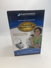 NEW SEALED PLANTRONICS S12 Corded Telephone Headset System FREE SHIPPING