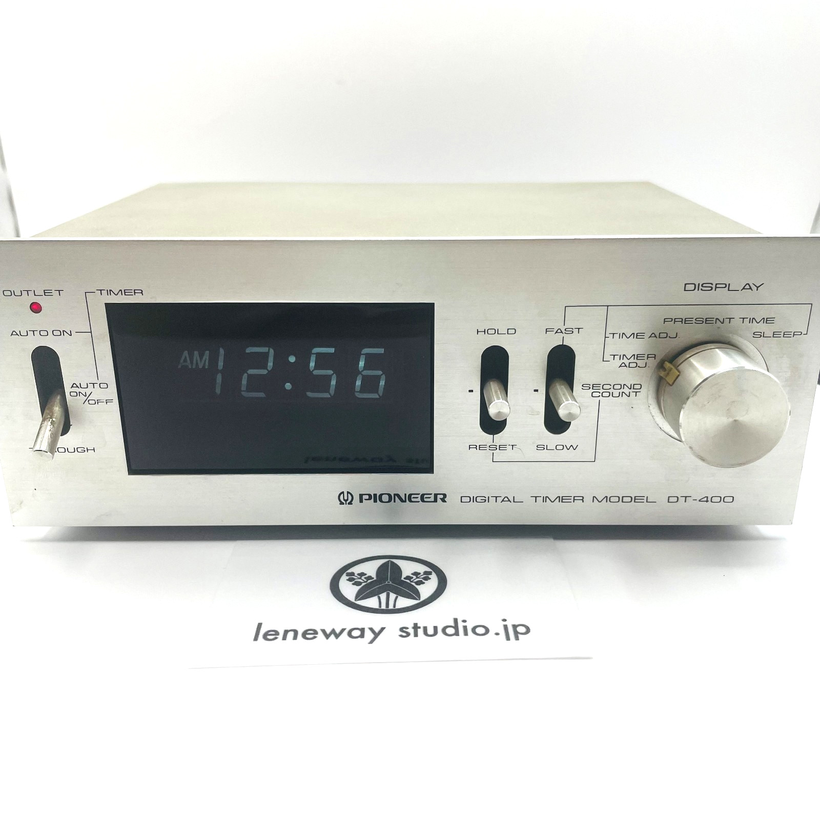 PIONEER Digital Timer DT400 Vintage Audio Component Tested from Japan