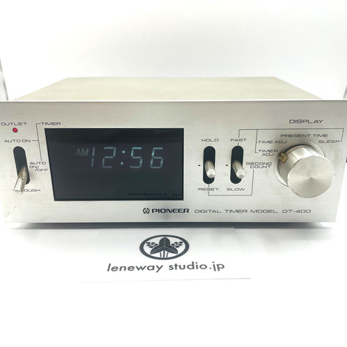 PIONEER Digital Timer DT400 Vintage Audio Component Tested from Japan