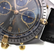 BREITLING Chronomat Bikoro B13047 SS/YG gray Dial Automatic Men's Watch A#146527 7