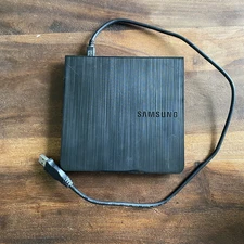 Samsung Ultra Thin Portable DVD Writer SE-218 External CD & DVD Drive w/ Cord