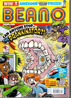Beano Magazine #4206  October 7 2023 - Can Anyone Stop The Prankinator?