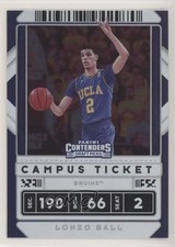2020-21 Panini Contenders Draft Picks Variation Campus Ticket Lonzo Ball #46 2k3