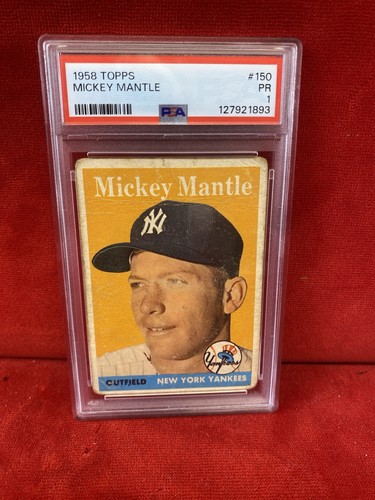 1958 Topps - Mickey Mantle #150