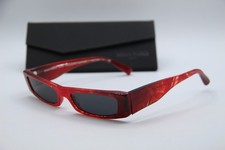 NEW ALAIN MIKLI A05039 002/87 RED MARBLE AUTHENTIC FRAMES SUNGLASSES 54-18