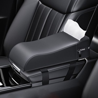 for AUDI A3 A4 Car Armrest Memory Foam Cushion Center Console Cover Pad