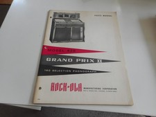 Parts Manual  für Rock Ola Musikboxen 426
