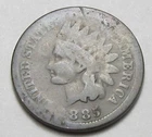 1885 INDIAN HEAD CENT,TOUGHER COIN!!!!(A4)