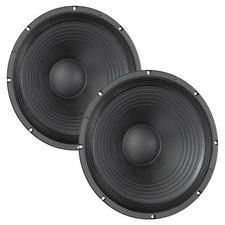 Pair Eminence Delta-15b 15" Sub Woofer 16 Ohm 100db 2.5vc Replacement Speaker