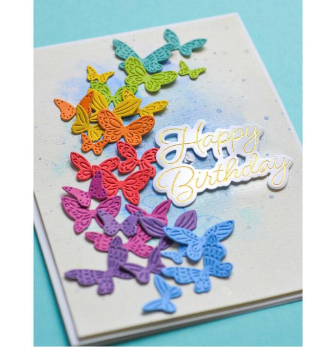 Butterfly Metal Cutting Dies For DIY Scrapbooking Album Paper Cards ...