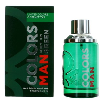 Colors Man De Benetton Green Edt Spray 3.4 oz 8433982011245 | eBay