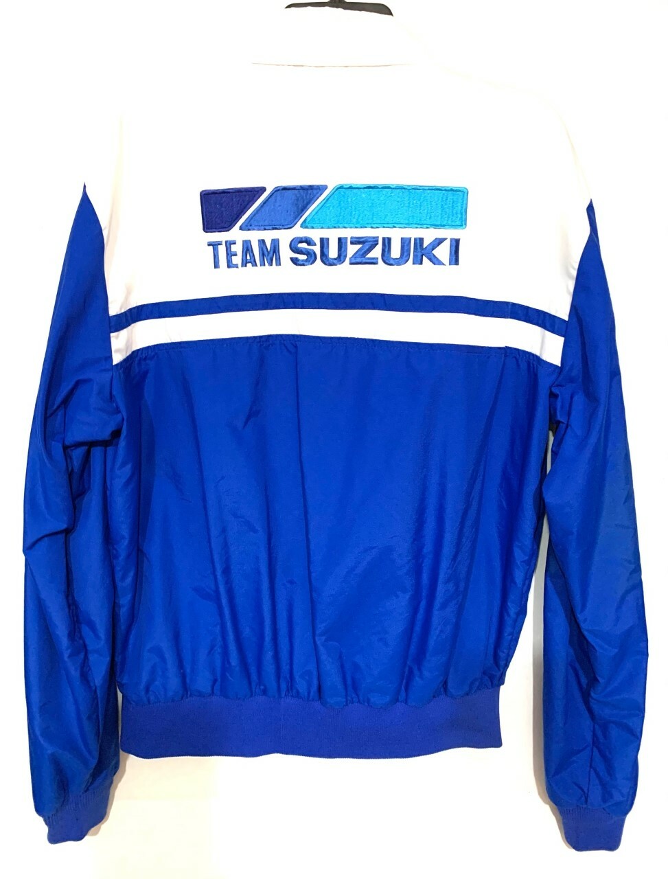 VINTAGE Team Suzuki Racing Jacket Motocross Supercros… - Gem VINTAGE Team Suzuki Racing Jacket Motocross Supercros… - Gem