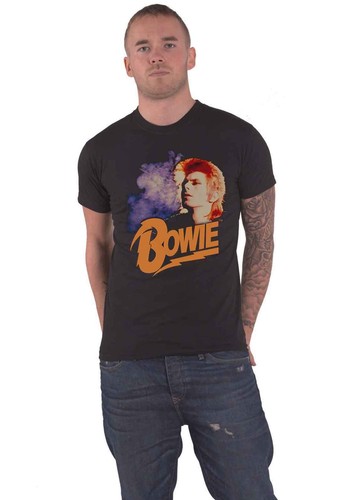T-shirt David Bowie Ziggy Stardust - The Rise And Fall, Couleur Noir, 100% Coton, Unisexe Tailles S à 6XL