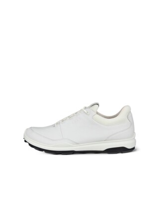 Ecco Men's Biom Hybrid 3 Golf Shoe Spikeless White Leather EU 45 Size 11 - 11.5