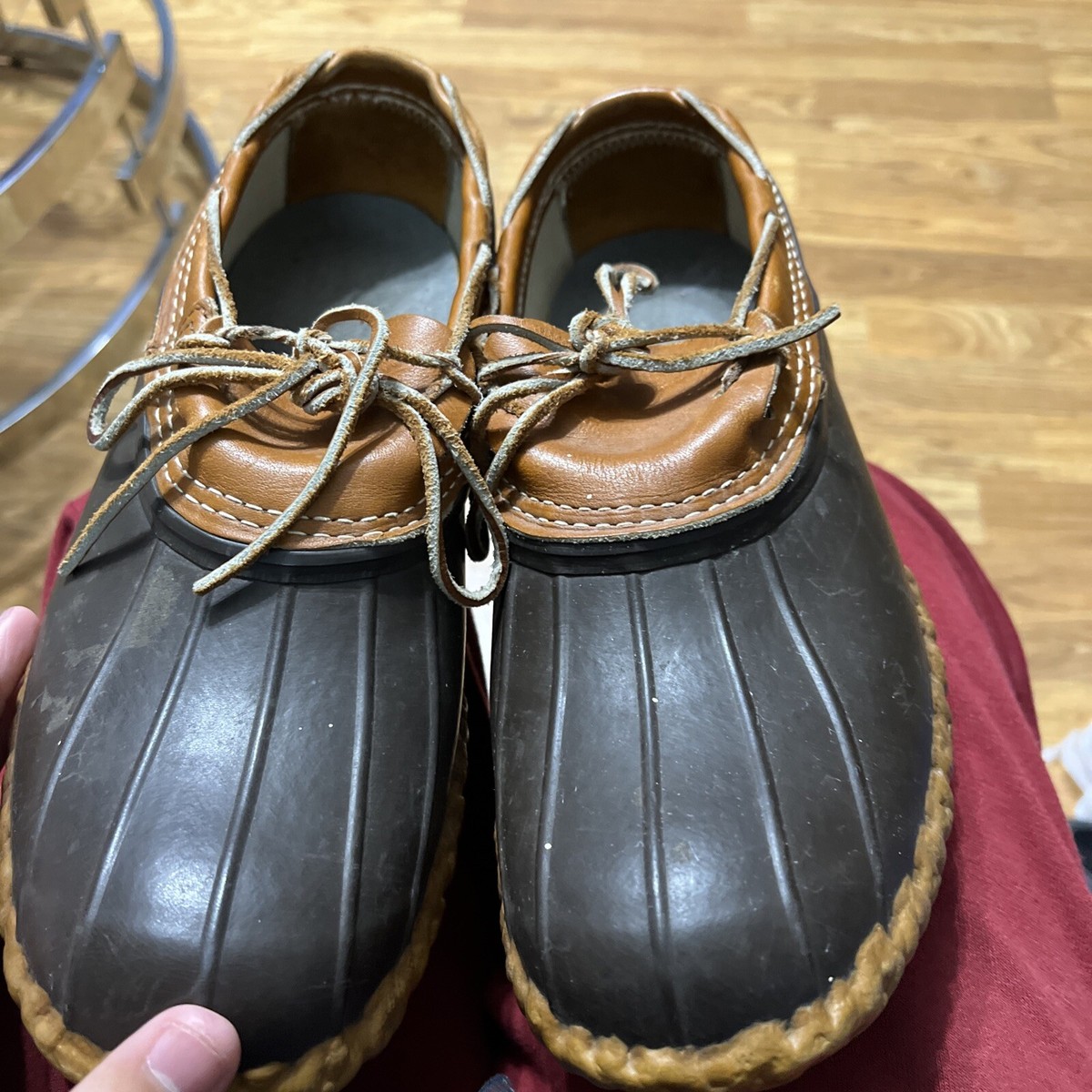 Vintage Bean Shoe Women's Duck Boot Shoe Size 12M Made In USA