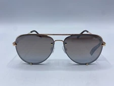 Quay Australia Rose / Brown Lens High Key MINI Rimless Sunglasses 53884 Festival