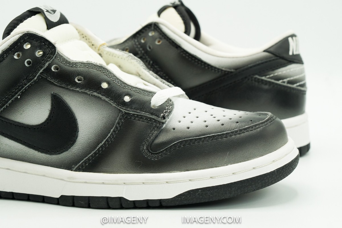 NIKE DUNK LOW NEW SIZE 9 HAZE BLACK WHITE MEDIUM GREY 306793 NIKE DUNK LOW NEW SIZE 9 HAZE BLACK WHITE MEDIUM GREY 306793