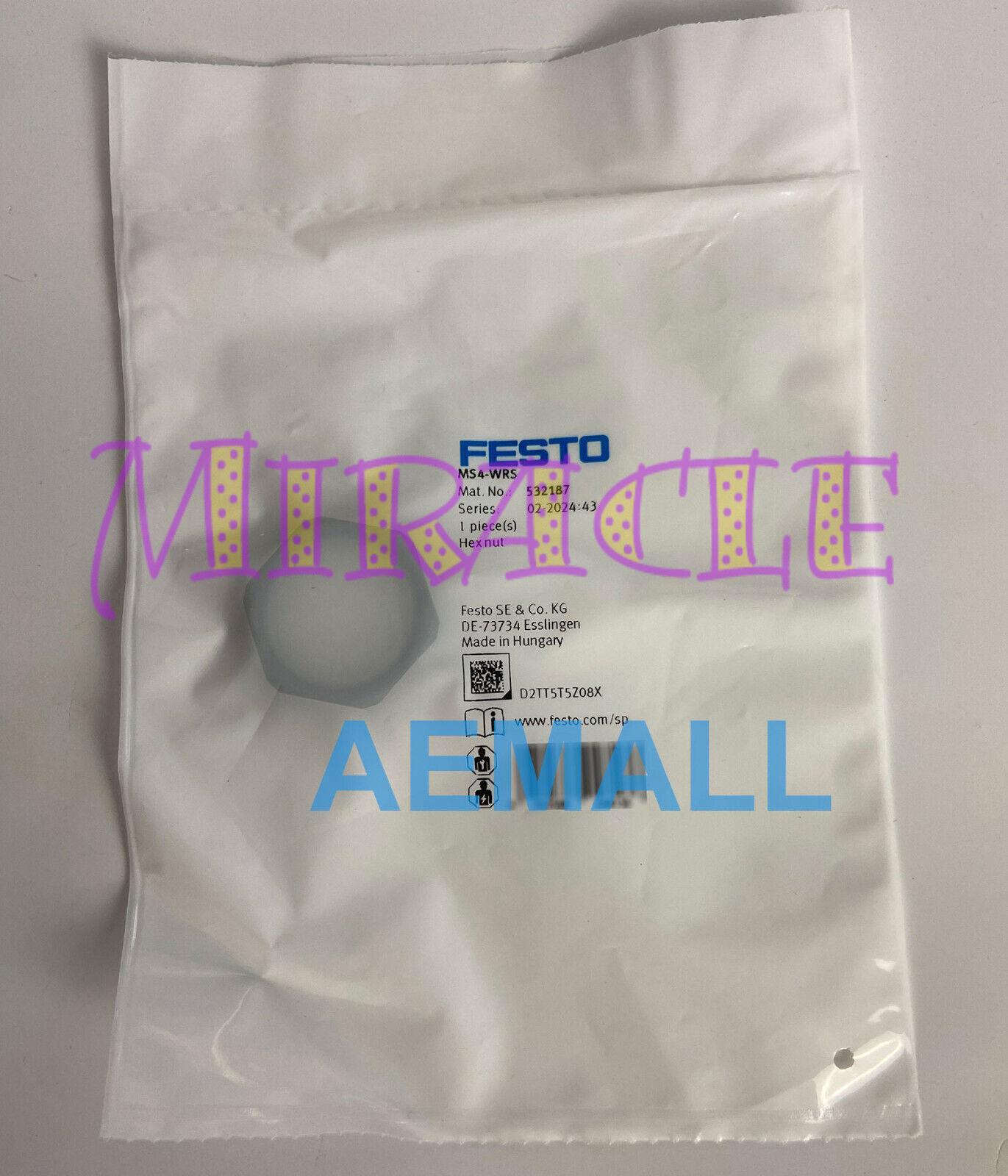 1PC NEW FOR Festo MS4-WRS 532187 Hex Nut