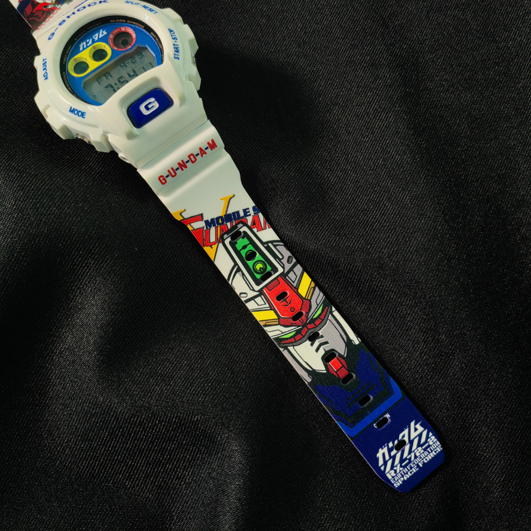 Gundam RX-78-2 Custom Designed G Shock Watch DW 6900 | eBay