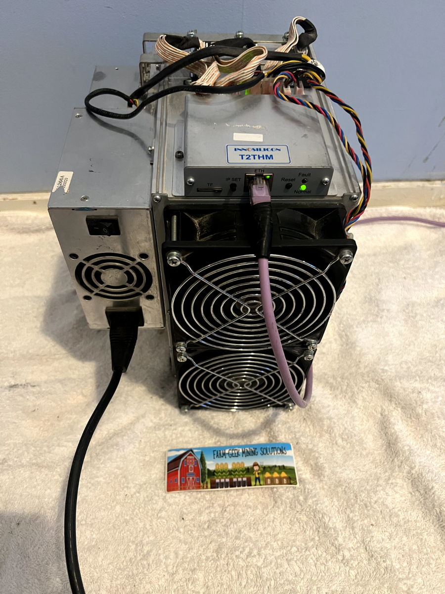 Innosilicon T2THM 30T Asic bitcoin miner- Not s17 s19