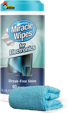 Miraclewipes for Electronics Cleaning - Screen Wipes Designed for TV, Phones, Mo