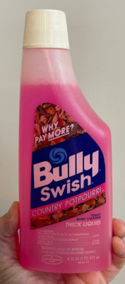 Bully Swish Country Potpourri Toilet Bowl Cleaner NOS 1991 USA Reckitt & Colman