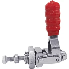 RapidHold Push Pull Toggle Clamp 200lbs 1/4-20 Straight Line Stainless Steel