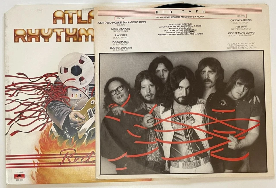 Atlanta Rhythm Section Red Tape LP M (unplayed) Polydor Southern Rock (1976) - Image 3 of 4