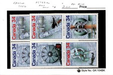 Canada, Postage Stamp, #1102a Block (2 Ea) Mint NH, 1986 Canada Day (AJ)