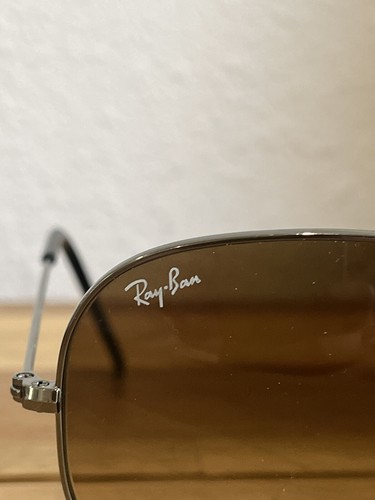 Ray-Ban Aviator Sunglasses RB3025 58-14mm Gradient Lens - Picture 3 of 10