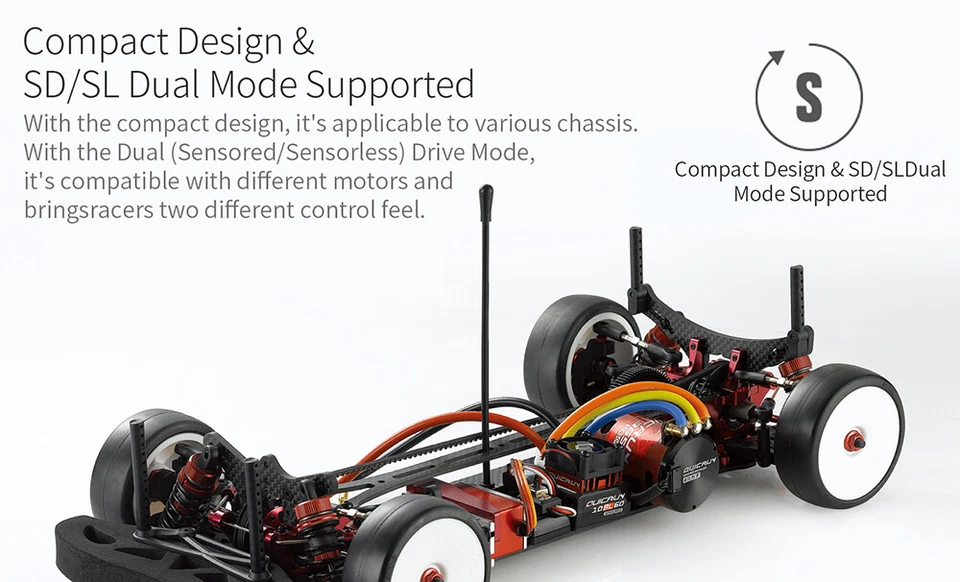 Hobbywing QUICRUN 10BL120 120A /10BL60 60A Sensored Brushless ESC for 1/10 Car - Image 4 of 4