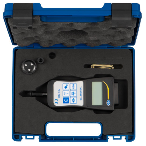 Tacómetro laser medidor de revoluciones contacto y láser PCE-T236 - Imagen 8 de 8