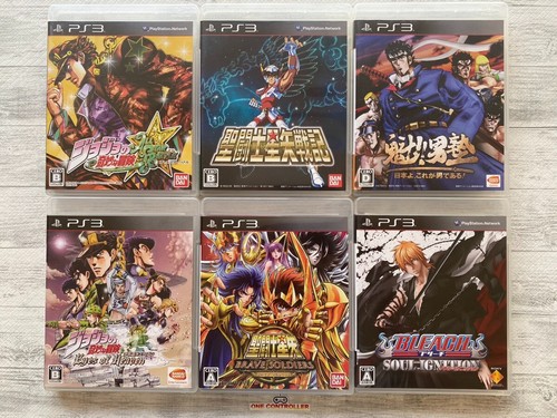 SONY PS3 Jojo's Bizarre Adventure & Saint Seiya & Sakigake Otoko Juku & Bleach - 第 1/14 張圖片