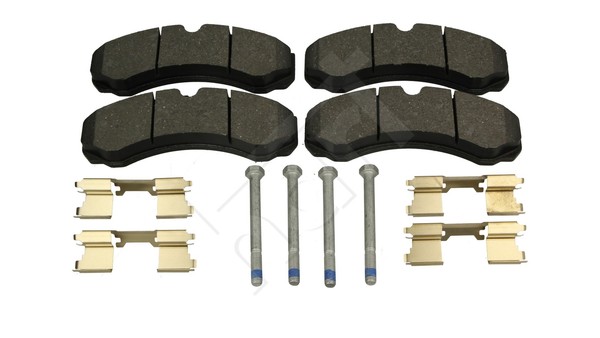 BremsbeläGe Scheibenbremsbelagsatz FüR Iveco Daily 99- 1906401 2992339 2995633-image
