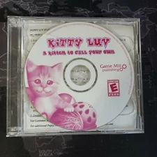 Kitty Luv A Kitten To Call Your Own PC CD-ROM Game Mill 2006 Windows 98/2000/XP