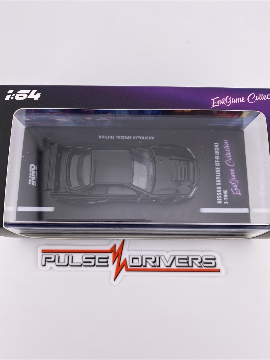 CHASE - Nissan Skyline GT-R (R34) - Black - INNO64 - IN64-R34ZT